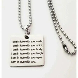 I'm In Love With You Necklace